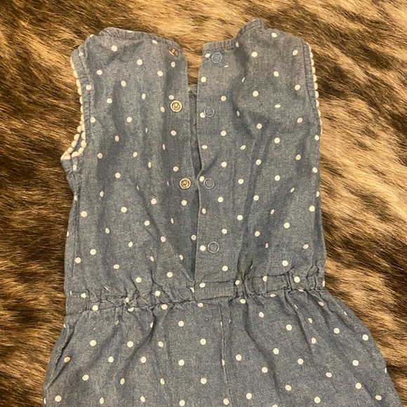 Carters chambray romper - Picture 3 of 3